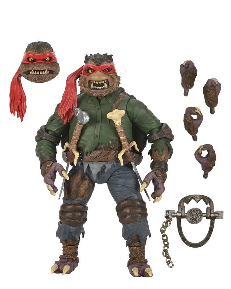 NECA - NECA Universal Monsters x TMNT Raphael as The Wolfman Ultimate Action Figure 18 cm