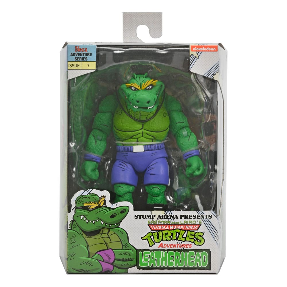 NECA Teenage Mutant Ninja Turtles (Archie Comics) Action Figure Stump Wrestling Leatherhead (18cm)
