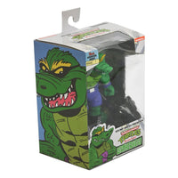 NECA Teenage Mutant Ninja Turtles (Archie Comics) Action Figure Stump Wrestling Leatherhead (18cm)