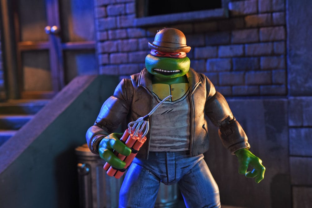 NECA Teenage Mutant Ninja Turtles (Mirage Comics) Gangster Turtles 7" Scale Action Figure 4-Pack