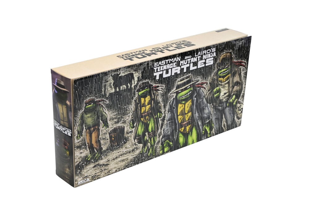 NECA Teenage Mutant Ninja Turtles (Mirage Comics) Gangster Turtles 7" Scale Action Figure 4-Pack
