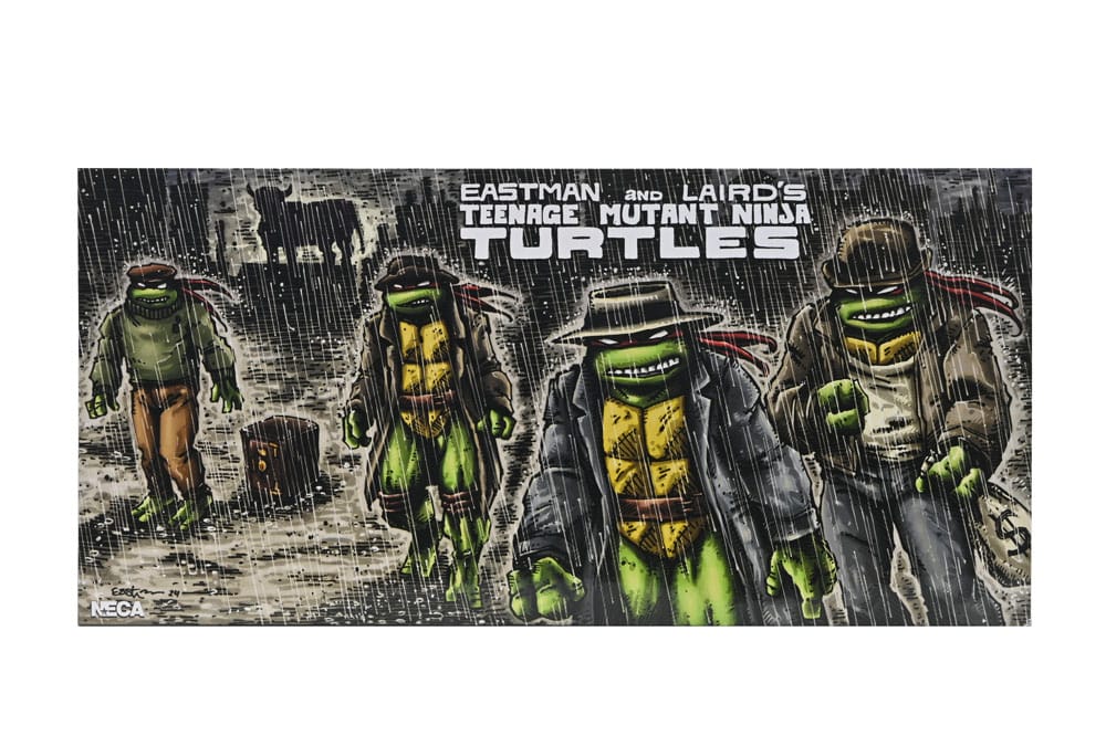 NECA Teenage Mutant Ninja Turtles (Mirage Comics) Gangster Turtles 7" Scale Action Figure 4-Pack