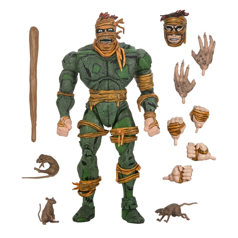 NECA Teenage Mutant Ninja Turtles (Mirage Comics) Rat King Action Figure (18 cm)