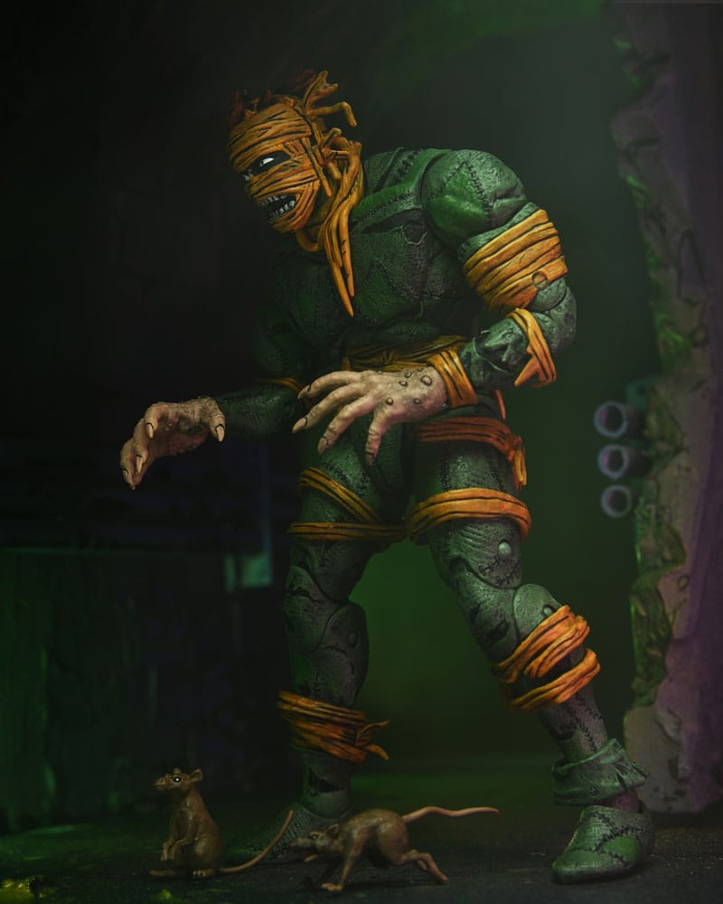 NECA Teenage Mutant Ninja Turtles (Mirage Comics) Rat King Action Figure (18 cm)