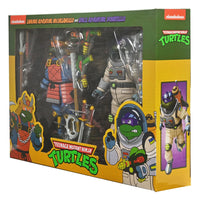 NECA TMNT Cartoon 2 - Pack Space Adventure Donatello & Samurai Michelangelo 18cm by LAB7 Malta, Europe