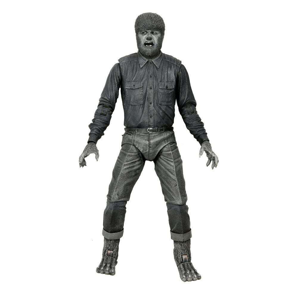 NECA Universal Monsters Action Figure Ultimate The Wolf Man (Black & White) 18 cm by LAB7 Malta, Europe