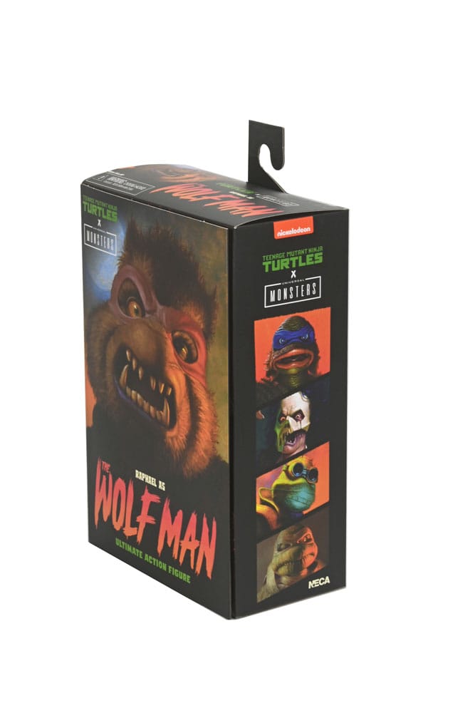 NECA Universal Monsters x TMNT Raphael as The Wolfman Ultimate Action Figure 18 cm in Malta | LAB7