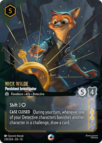 Nick Wilde - Persistent Investigator (Enchanted) (239/204) (Whispers in the Well) by LAB7 Malta, Europe
