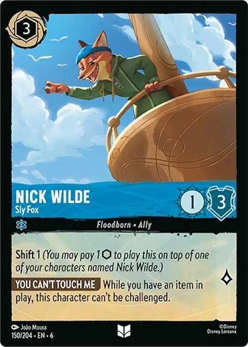 Nick Wilde - Sly Fox (150/204) (Azurite Sea) in Malta | LAB7