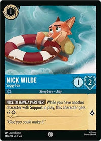 Nick Wilde - Soggy Fox (148/204) (Azurite Sea) in Malta | LAB7
