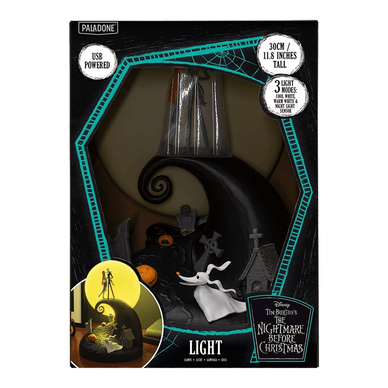 Nightmare Before Christmas Lamp Diorama 30cm 5056577754032 by LAB7 Malta, Europe