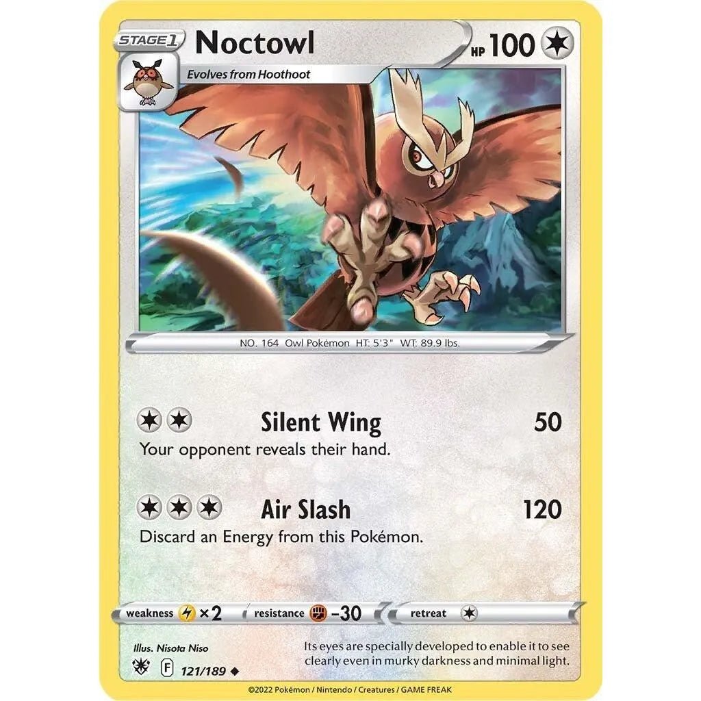 Noctowl (121/189) (SWSH10: Astral Radiance) in Malta | LAB7