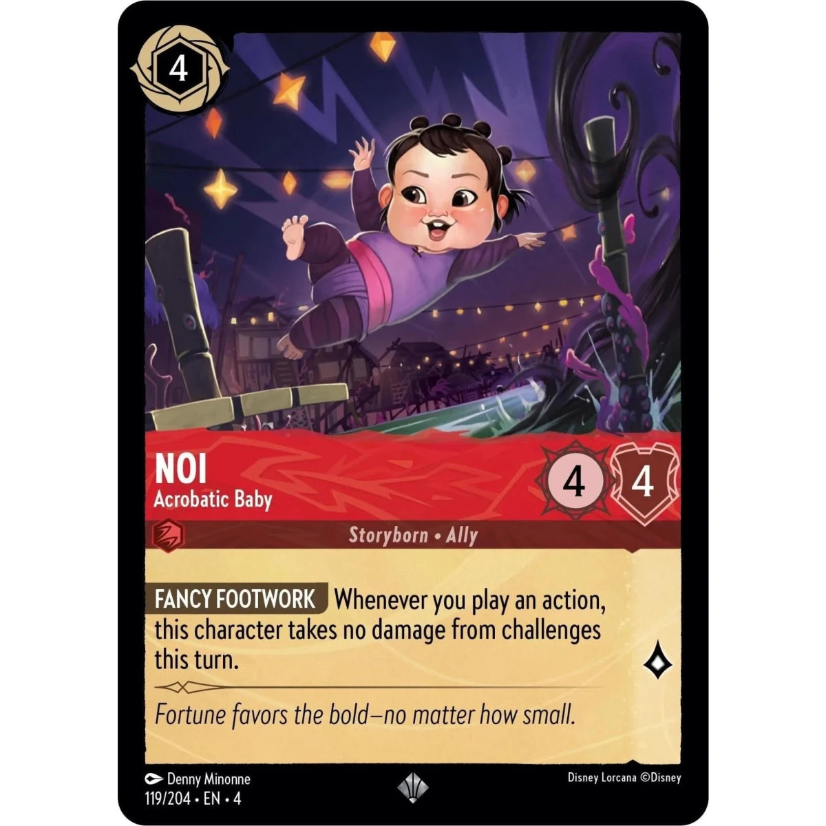 Noi - Acrobatic Baby (119/204) (Ursula's Return) in Malta | LAB7