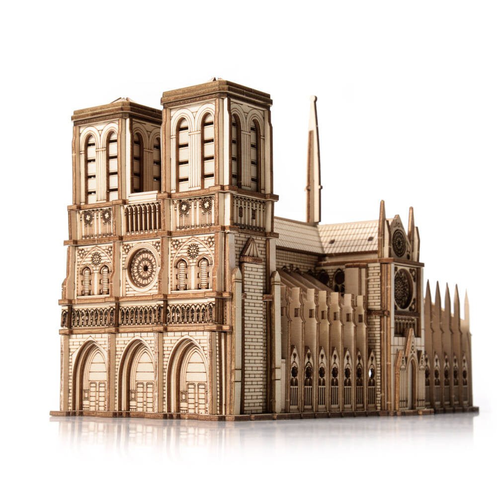 Notre-Dame Cathedral 3D Wooden Puzzle Model in Malta | LAB7