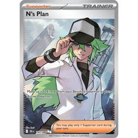 Pokemon N's Plan (163/086) (SV: Black Bolt) by LAB7 Malta, Europe