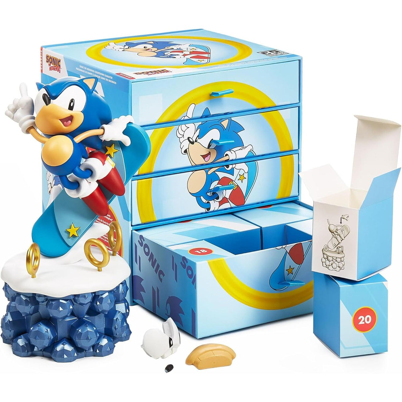 Official Sonic the Hedgehog Countdown Character Statue in Malta | LAB7