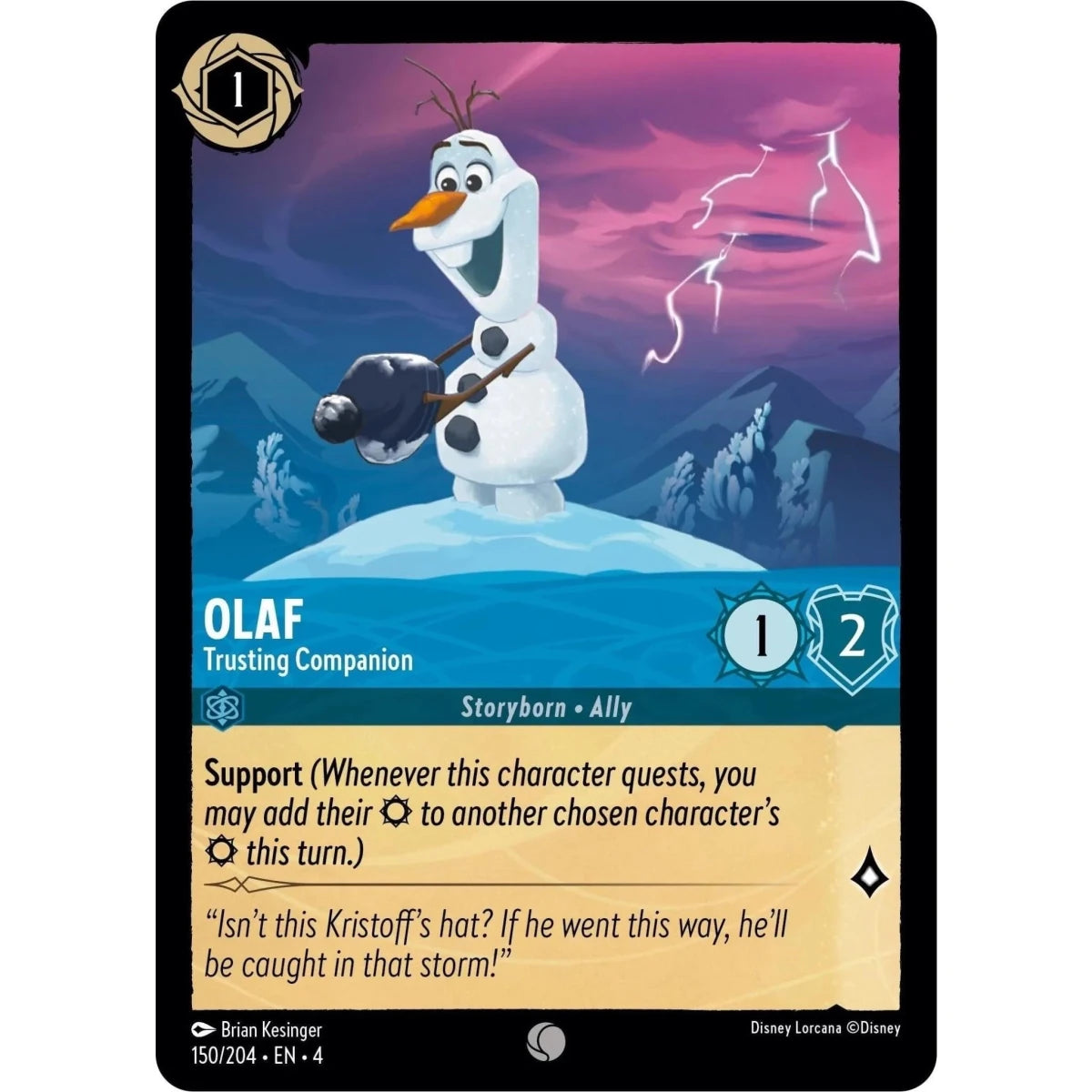 Olaf - Trusting Companion (150/204) (Ursula's Return) in Malta | LAB7