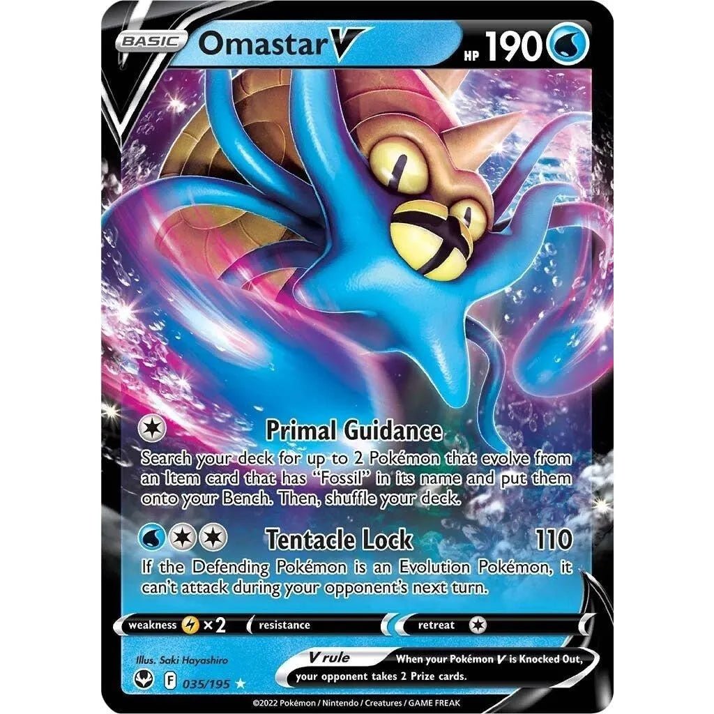 Omastar V (035/195) (SWSH12: Silver Tempest) in Malta | LAB7