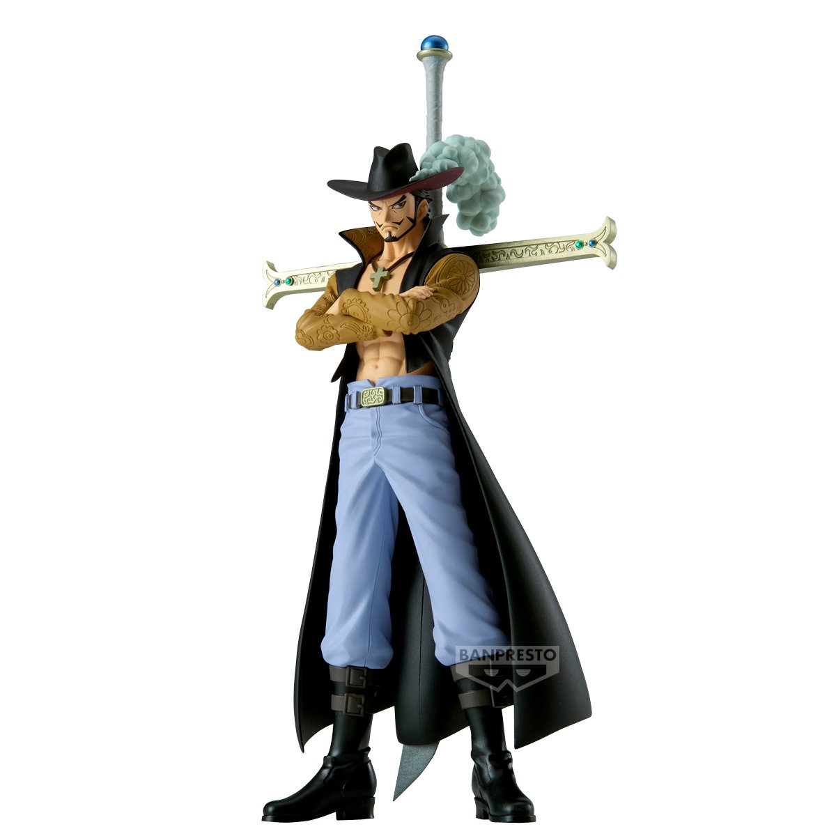 ONE PIECE - Dracule Mihawk - DXF Extra Figure 17cm by LAB7 Malta, Europe