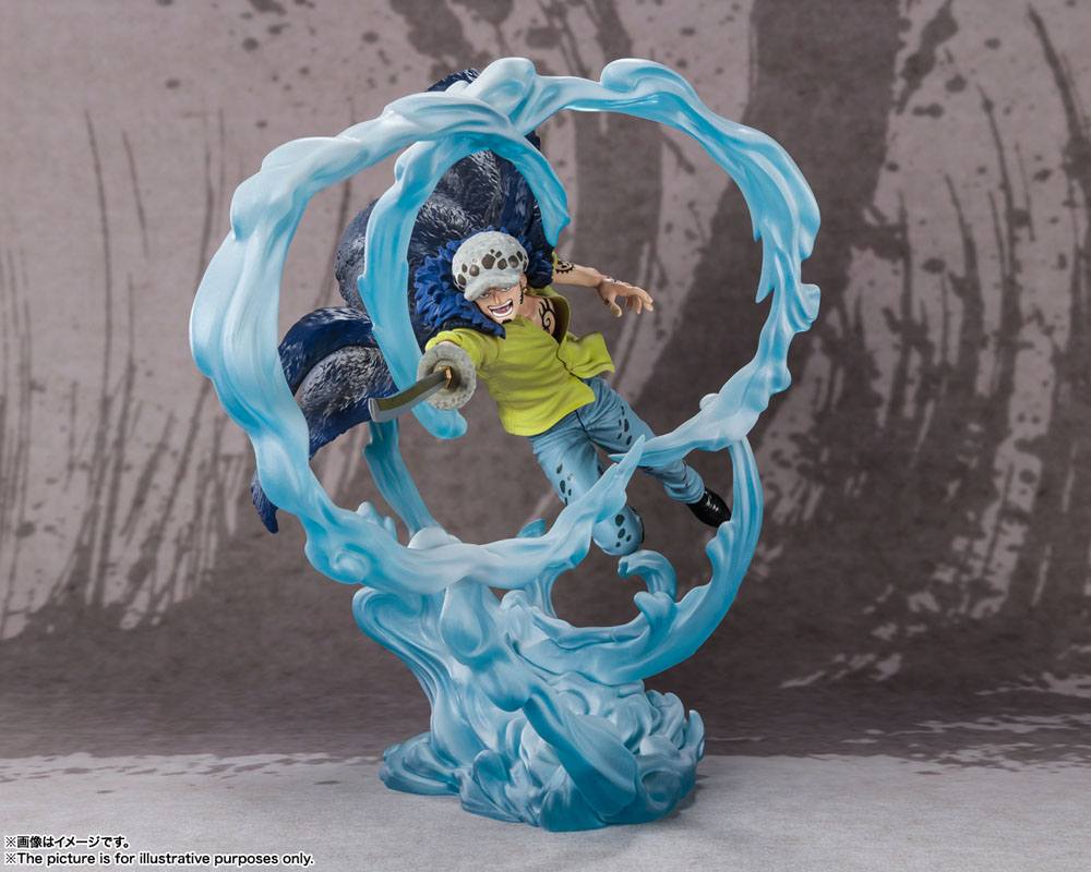 One Piece FiguartsZERO PVC Statue Extra Battle Trafalgar Law Battle of Monsters on Onigashima by LAB7 Malta, Europe
