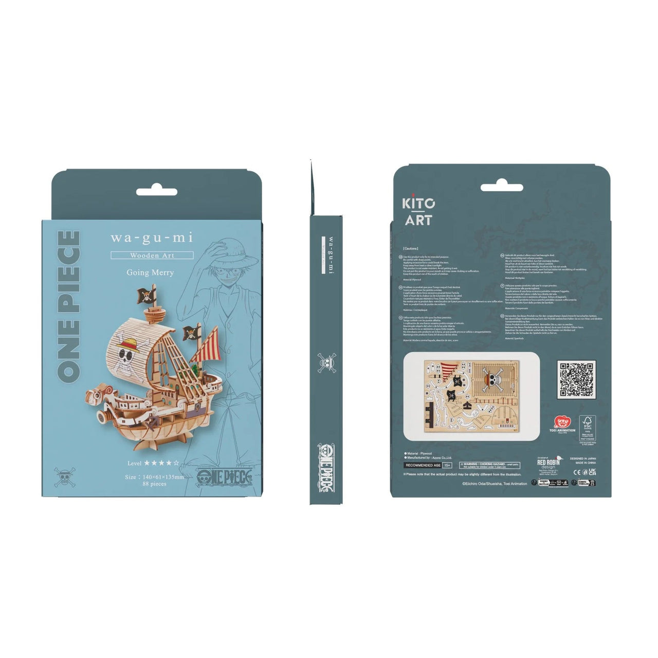 One Piece Going Merry Wooden Model Kit in Malta | LAB7