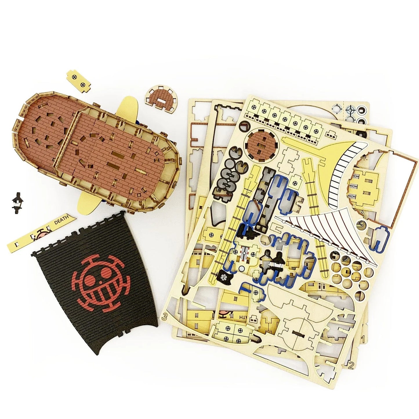 Kito Art - One Piece Law’s Submarine Polar Tang Wood Model Kit
