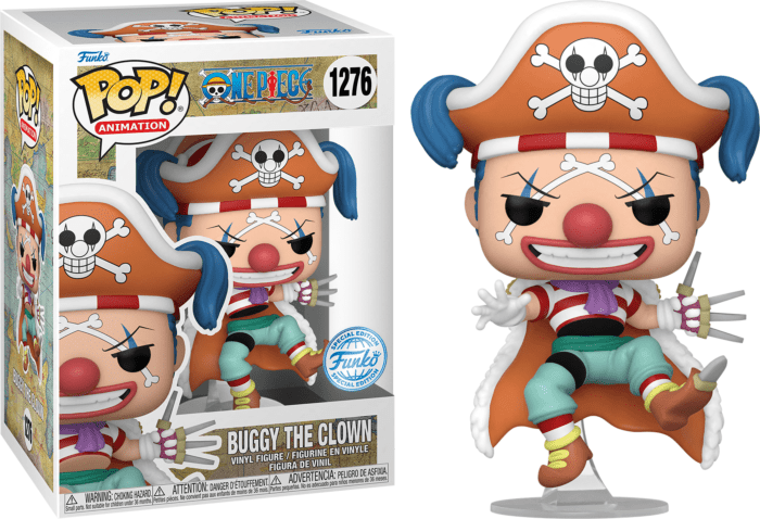 ONE PIECE - POP Animation N° 1276 - Buggy The Clown by LAB7 Malta, Europe