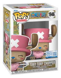 One Piece Pop! Chopper with Cotton Candy Exclusive 9 cm by LAB7 Malta, Europe