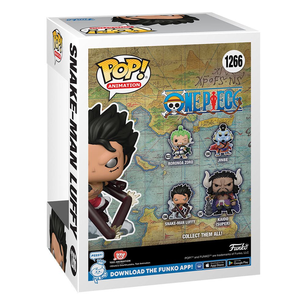 One Piece POP! Vinyl Figure Snake - Man Luffy by LAB7 Malta, Europe