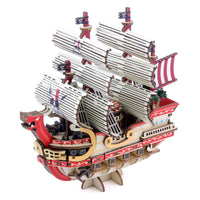 One Piece Red Force Wooden Model Kit in Malta | LAB7