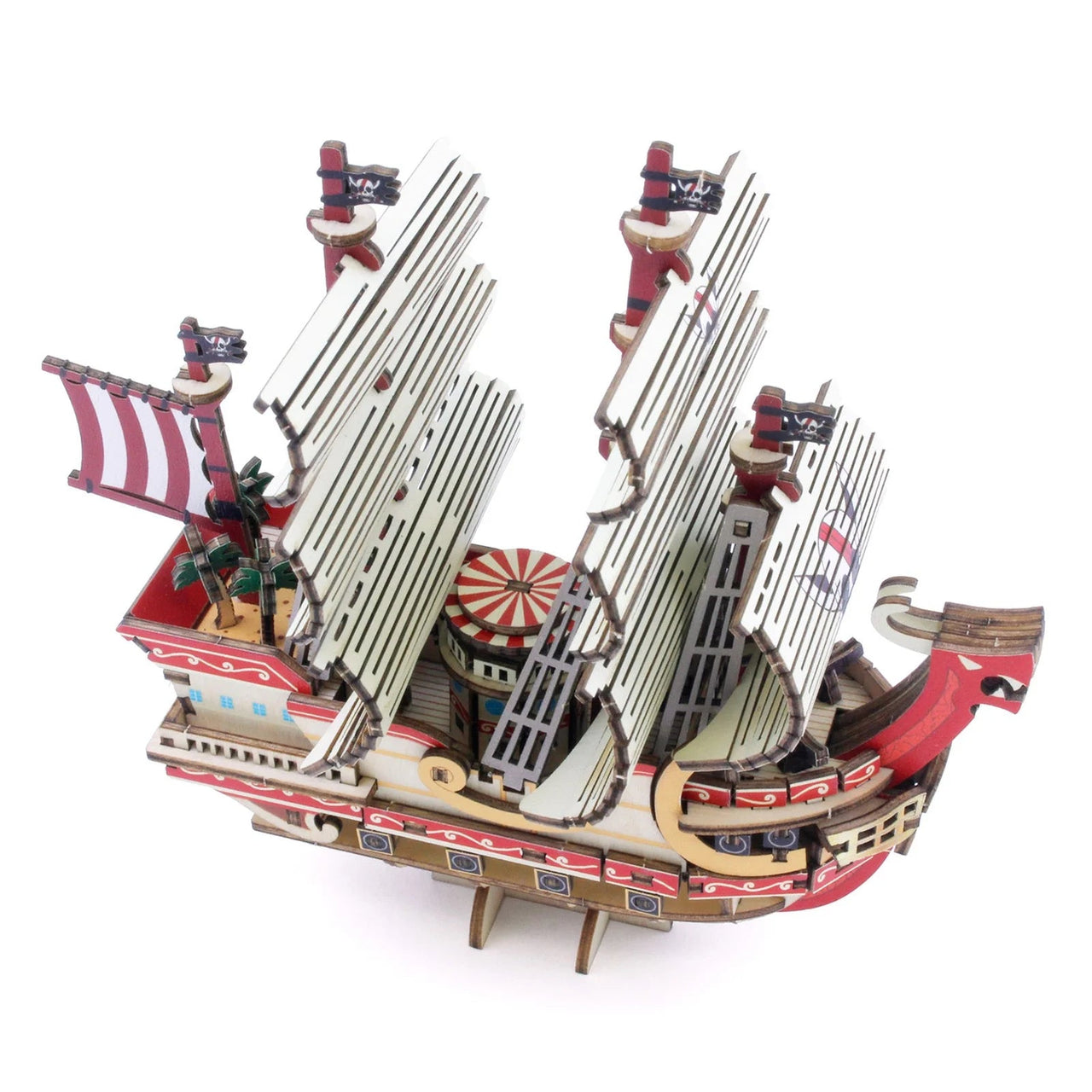 One Piece Red Force Wooden Model Kit in Malta | LAB7