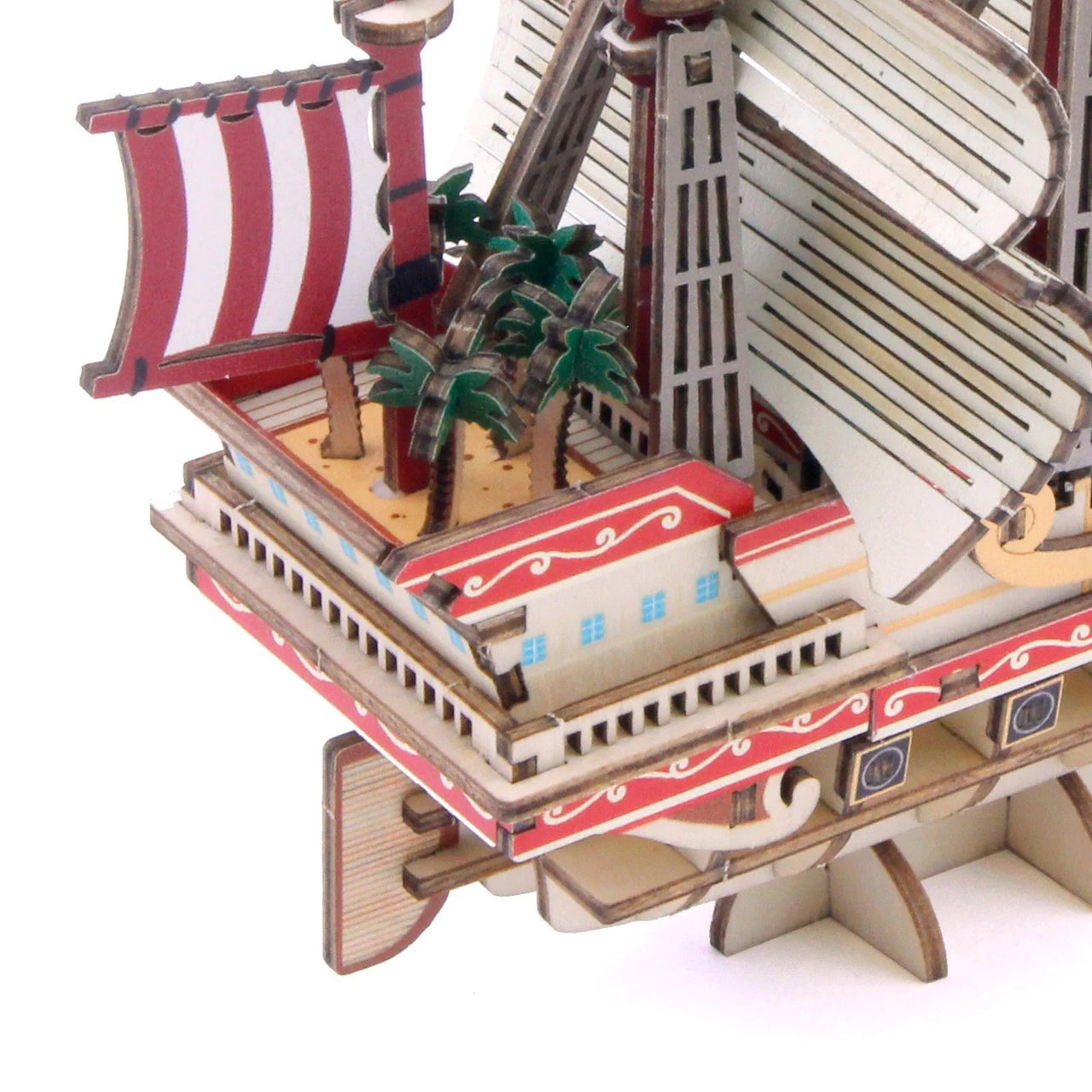 One Piece Red Force Wooden Model Kit in Malta | LAB7