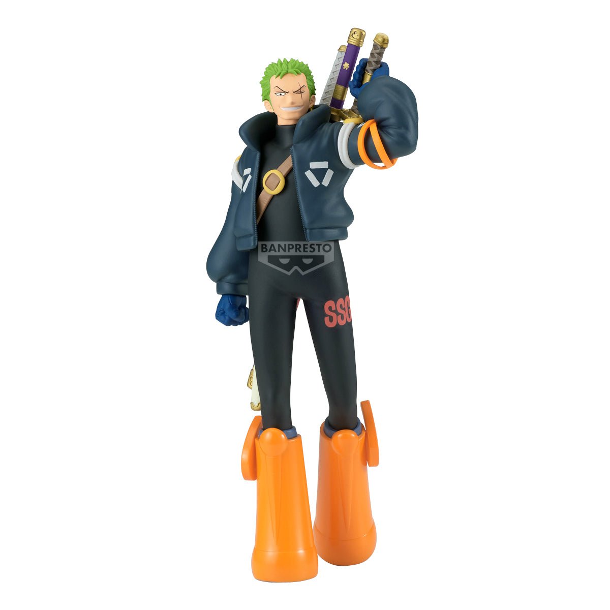 ONE PIECE - Roronoa Zoro - The Shukko Figure 17cm by LAB7 Malta, Europe