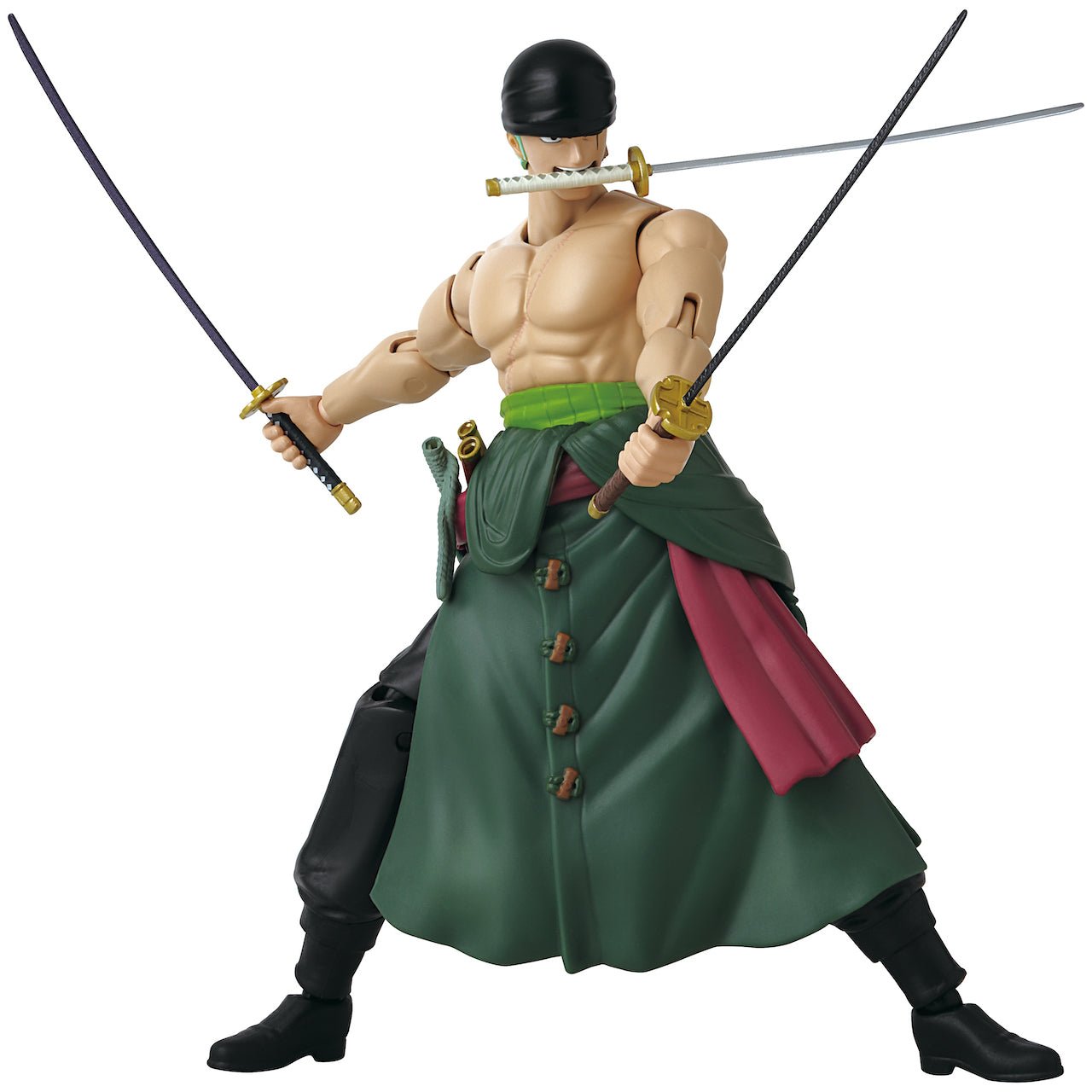 ONE PIECE Roronoa Zoro Three Sword Style Figure - 17cm by LAB7 Malta, Europe