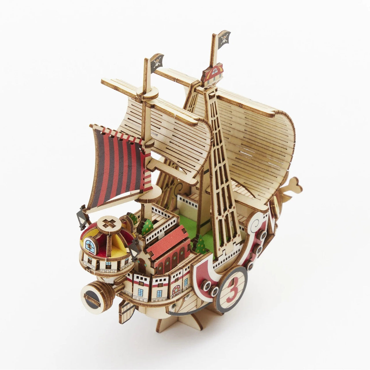 One Piece Thousand Sunny Wooden Model Kit by LAB7 Malta, Europe
