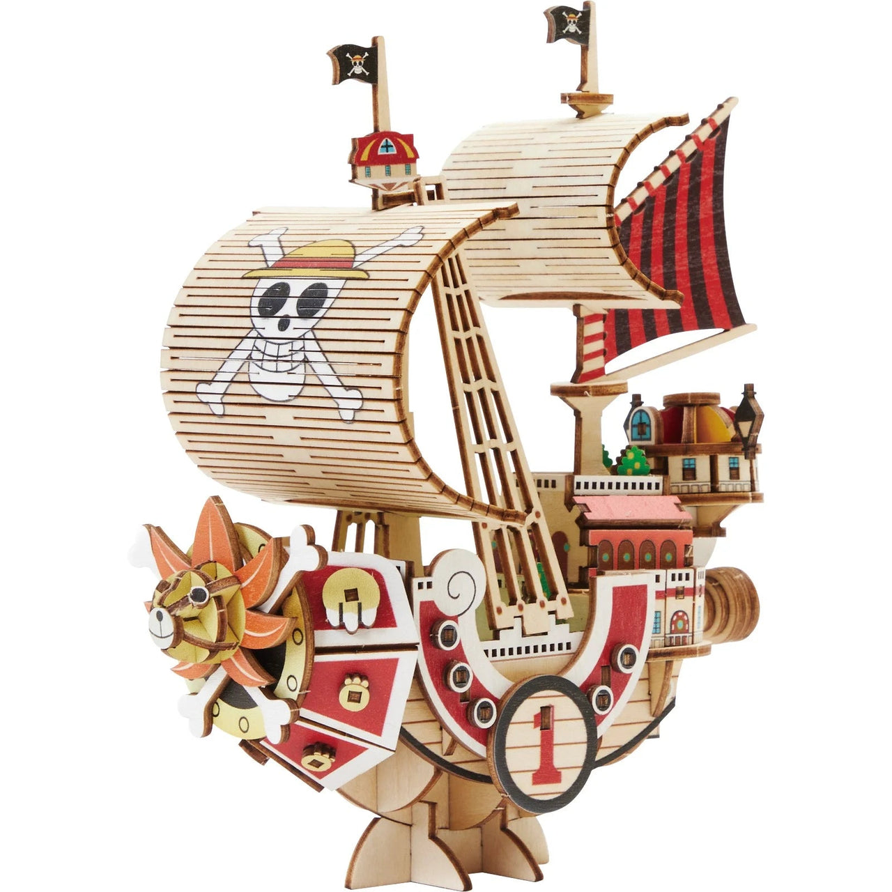 One Piece Thousand Sunny Wooden Model Kit by LAB7 Malta, Europe