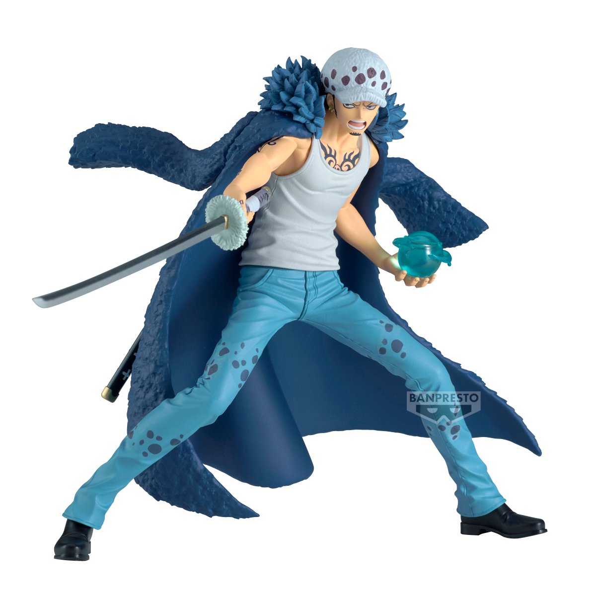 ONE PIECE - Trafalgar Law - Battle Record Collection Figure 15cm by LAB7 Malta, Europe