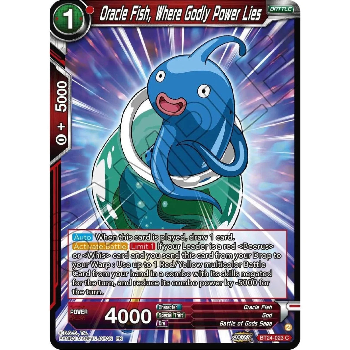 Oracle Fish, Where Godly Power Lies (BT24-023) (Beyond Generations) in Malta | LAB7