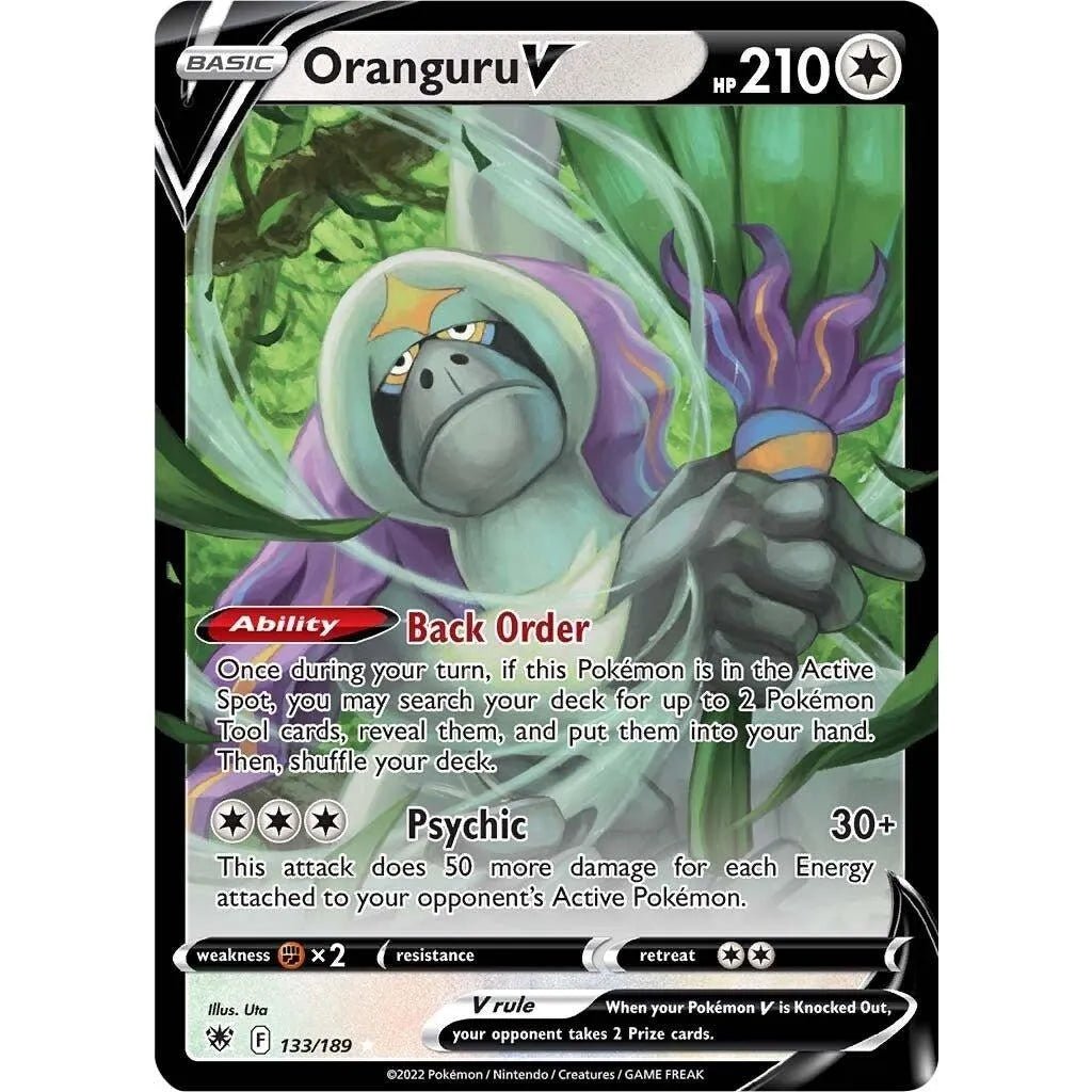 Oranguru V (133/189) (SWSH10: Astral Radiance) in Malta | LAB7