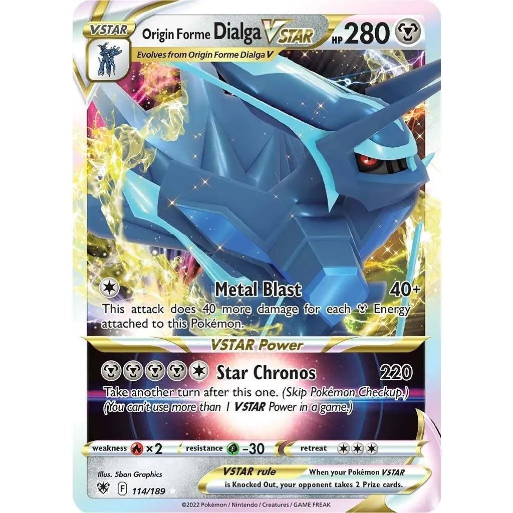 Origin Forme Dialga VSTAR (114/189) (SWSH10: Astral Radiance) in Malta | LAB7