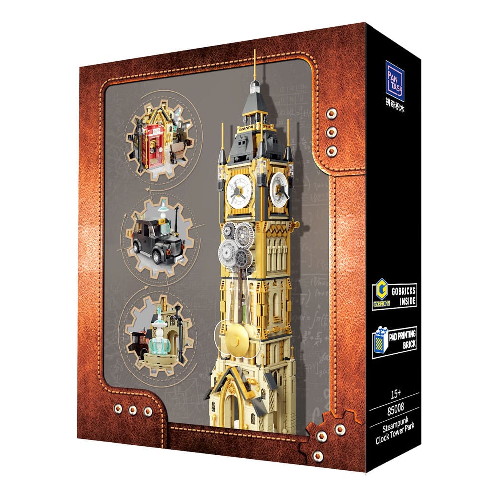 Original - Steampunk Series Construction Set Steampunk Clock Tower Park 58 cm by LAB7 Malta, Europe