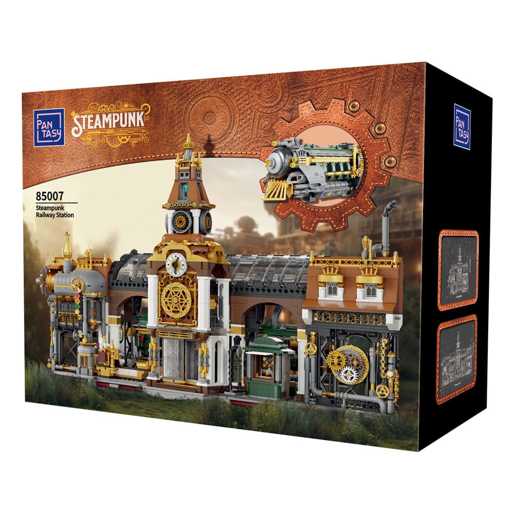 Original-Steampunk Series Construction Set Steampunk Railway Station 36 cm in Malta | LAB7