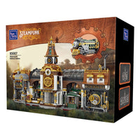 Original - Steampunk Series Construction Set Steampunk Railway Station 36 cm by LAB7 Malta, Europe