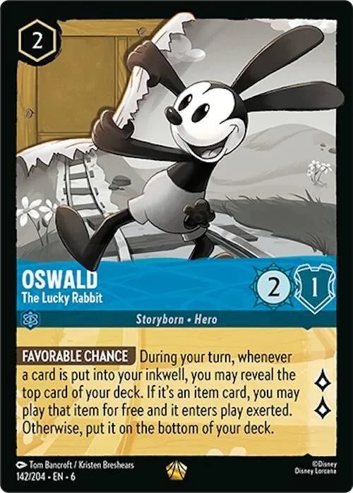 Oswald - The Lucky Rabbit (142/204) (Azurite Sea) in Malta | LAB7