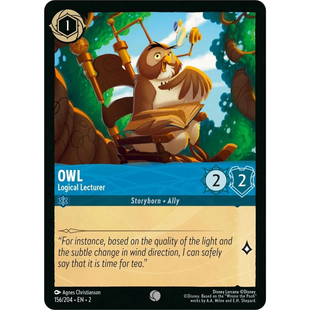 Owl - Logical Lecturer (156/204) (Rise of the Floodborn) in Malta | LAB7