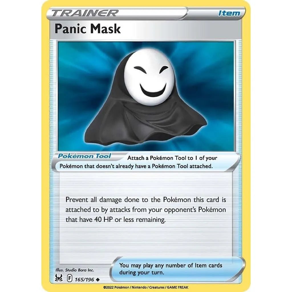 Panic Mask (165/196) (SWSH11: Lost Origin) in Malta | LAB7