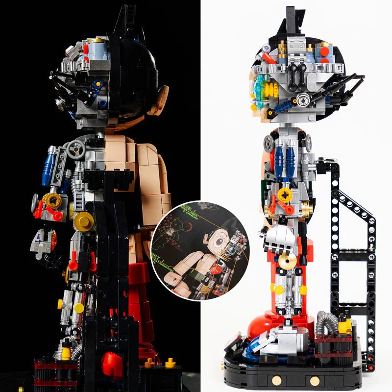 Pantasy Astro Boy Mechanical Clear Version – 1250-Piece Building Block Set in Malta | LAB7