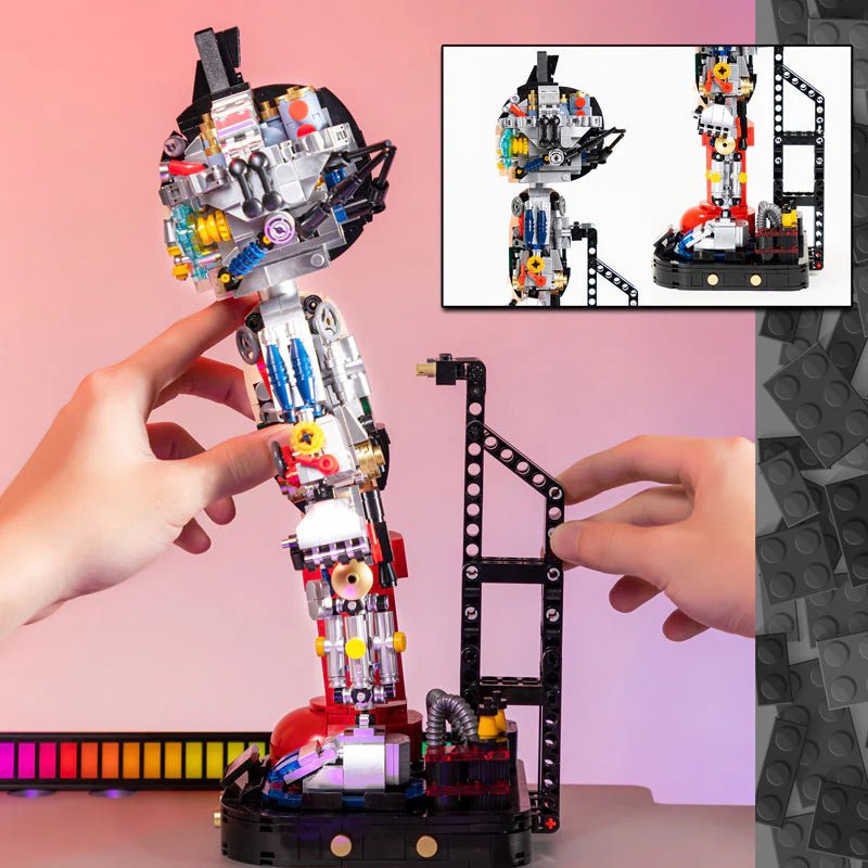 Pantasy Astro Boy Mechanical Clear Version – 1250-Piece Building Block Set in Malta | LAB7