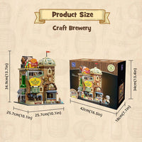 Pantasy Craft Brewery Building Set 85023 – 6hr Brick Build by LAB7 Malta, Europe