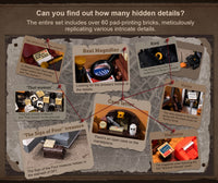 Pantasy Sherlock Holmes 221B Apartment 85014 | Premium Building Set by LAB7 Malta, Europe